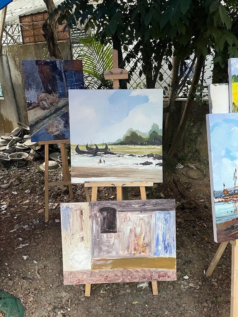 Studio Easel Practice